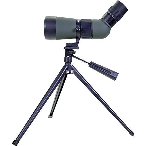 Dörr Danubia 538245 Zoom Cannocchiale Kauz 10 – 30 X 50 Con Supporto Da Tavolo (Tsn-601 Corpo Rivestito In Gomma, 45 °) Verde/Nero
