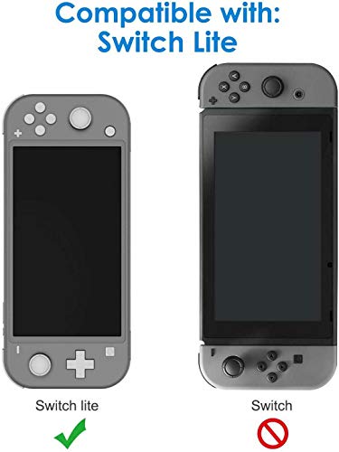 CSL-TECH 2 Pack Screen Protector Glass for Nintendo Switch Lite Tempered Anti Scratch Guard Shatter-proof 9H Hardness Bubble Free High Definition - Image 5