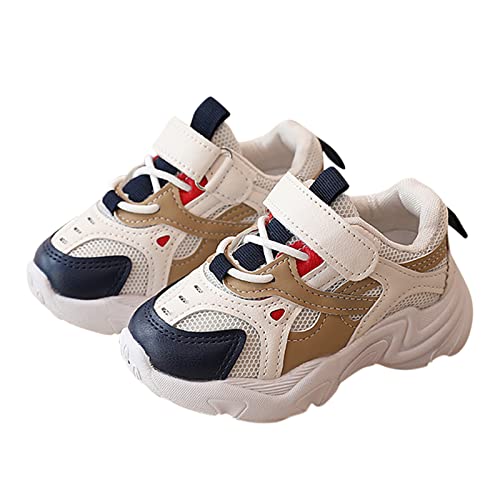 Shoes Running Mesh Girls Sneakers Boys Kids Sport Casual Toddler Baby Baby Shoes Light Up Sports (Beige, 18-24Months) #TOP2