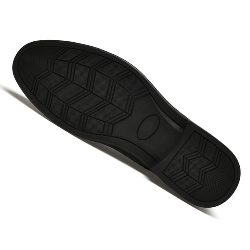 Men's Lace-up Patent Leather Dress Shoes Classic Formal Business Oxford Wedding Tuxedo Shoes2