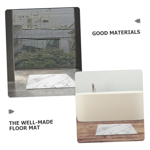 Tapis de bain absorbant l'eau accessoire de salle de bain - 5