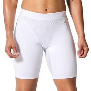 Oya Goddess Kompressionsshorts Weiss Damen