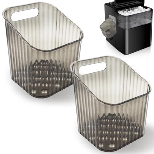 2 Pack Ice Scoop Holder, Ice Maker Scoop Holder for Countertop Ice Makers, Scooper Accessory Compatible with Countertop Ice Maker, Ice Bucket