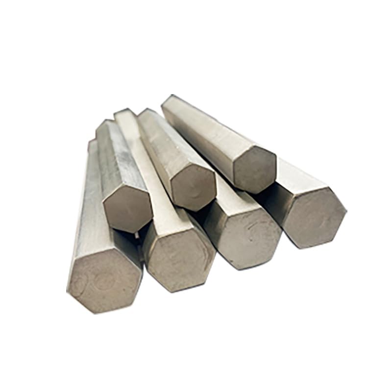 1PC barre esagonali in titanio puro barra esagonale in titanio 8mm 10mm 11mm 12mm 13mm 14mm 15mm 16mm 17mm 18mm 19mm 20mm 24mm(Length 500mm 1pc,10mm)