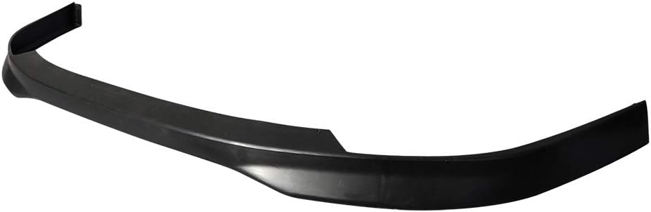 FREEMOTOR802 Front Bumper Lip Splitter Air Dam Chin Spoiler, Fits 1998-2001 Acura Integra, TR Style Unpainted Black PU 1PC Underbody Front Lip Spoiler Lower Guard Protector