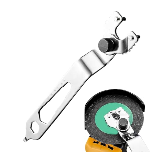 Image of Zyntora Pin Wrench | General Angle Grinder Spanner | Heavy-Duty Wrench for Electric Industry Pipe Construction Bench Workshop Automotive Home