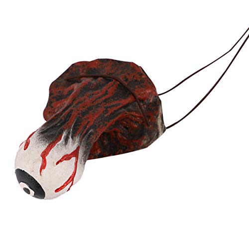 NUOBESTY 2 peças de óculos assustadores de um olho, máscaras para fantasia de máscara, festa de Hall