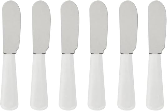 6’lı Kahvaltı ve Tereyağı Bıçağı Seti – 11 cm Yayma Bıçakları, Kahvaltılık, Reçel, Krem Peynir ve Tereyağı İçin Şık ve Pratik Mutfak Seti