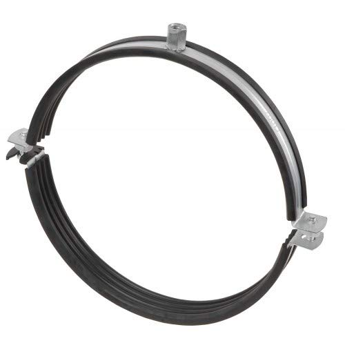 Fixotec 2 Stück - Lüftungsrohrschellen M8/M10 mit Schnellverschluss, Größe 250 mm, Mehrfarbig