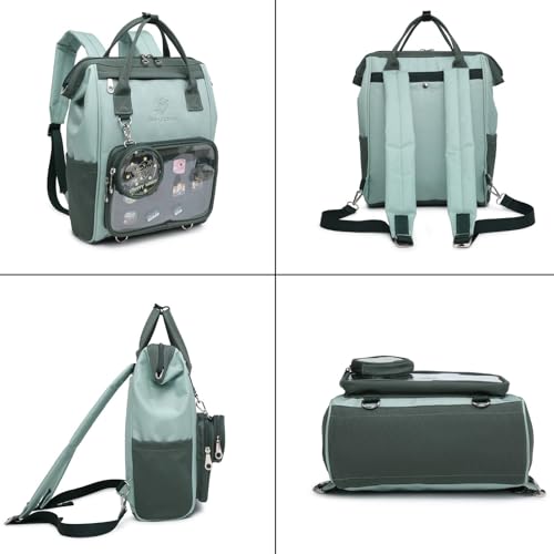 Image of CHERRY SAUCE Ita Bag Pin Kawaii Cute Display Mommy Backpack for School Anime Cosplay with Insert