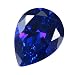 DyNamic 16.87Ct Saphir Bleu Royal 13X18Mm Poire Coupe Pierres Précieuses En Vrac Bijoux Bricolage Décorations