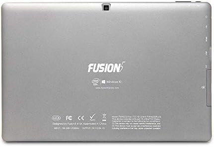 10" Windows 11 Pro Fusion5 FWIN232 PLUS S1 Ultra Slim Windows Tablet PC - (4GB RAM, USB 3.0, Micro HDMI, Intel Quad-Core CPU, IPS HD Display, 5MP and 2MP Cameras, Bluetooth 4.0, Windows 11 Pro) (64GB)