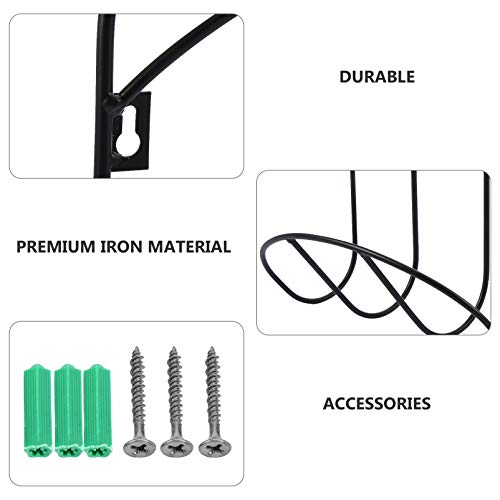 Suporte decorativo para mangueira de jardim da Cabilock, suporte de parede para mangueira de água e