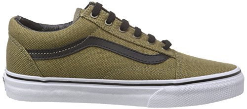 Vans Vans Unisex's Old Skool Low-Top Sneakers, Brown, 13 US