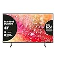 Samsung TV UE43DU7190UXZT LED 4K, Smart TV 43" Crystal Processor 4K, Slim Look, DVBT-2, Q-Symphony & OTS Lite, Integrato con Bixby, compatibile con Alexa e Google Assistant, Black 2024