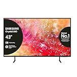 Samsung TV UE43DU7190UXZT LED 4K, Smart TV 43" Crystal Processor 4K, Slim Look, DVBT-2, Q-Symphony & OTS Lite, Integrato con Bixby, compatibile con Alexa e Google Assistant, Black 2024
