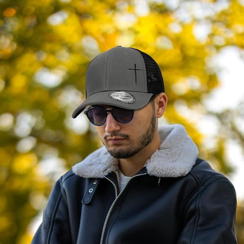 Image of Christian Hats for Men Women,Jesus Cross Hat Christian Religious Gifts for Birthday /Christmas