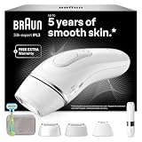 Braun Depiladora Luz Pulsada Silk-expert Pro 3, PL3136, Blanca/Plateada