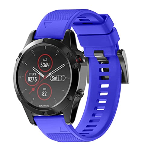 Bracelet de montre en silicone 26 mm 22 mm pour Garmin Fenix 7 7X 5X 5S agate