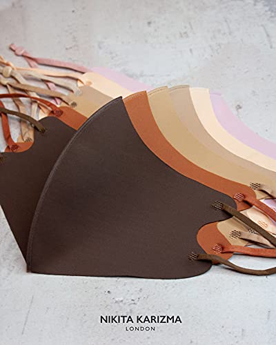 Karizma Face Wardrobe Cloth Face Mask. 6 Soft Masks Washable Fabric With Adjustable Ear Loops. ‘Earth Shades’ Pack. Face Mask Reusable And Stretchy. Fabric Face Masks 6 Pieces #TOP1