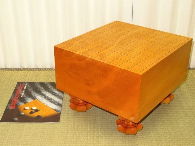 本榧 将棋盤 柾目5寸
