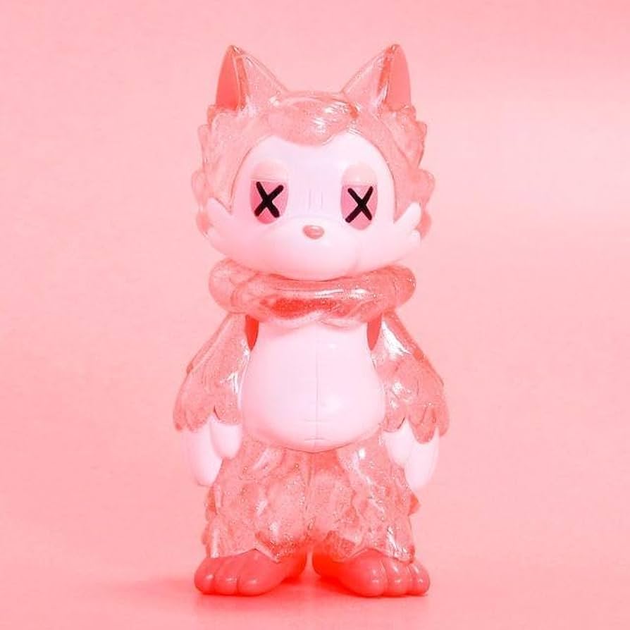 あらいきりこ おおかみくん フィギュア キャンディーピンク Amazon.co.jp: おおかみくん ソフビ CANDY PINK あらいきりこ : おもちゃ