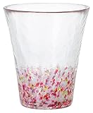 アデリア(ADERIA) 津軽びいどろ タンブラーグラス にほんの色ふうけい 舞う桜 300ml 化粧箱入 日本製 ハイボール コップ ビール おしゃれ ガラス 日本酒 ギフト 女性 母の日 父の日 夫婦 男性 引越し祝い 結婚 挨拶回り プチ 退職 プレゼント 誕生日 贈り物 F79851