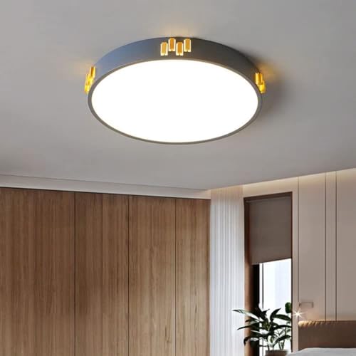 Plafonnier LED 36W circulaire avec télécommande et lumière tricolore variable - 4
