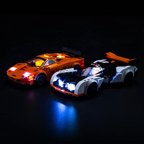 LED Light Kit for Lego McLaren Solus GT & F1 LM - Light Set Only, Small