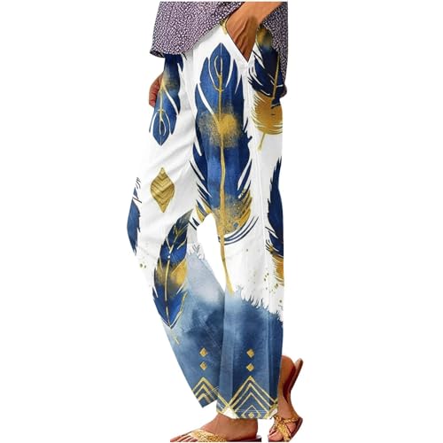 Pantalon en lin femme : coupe large et fluide pour l'été