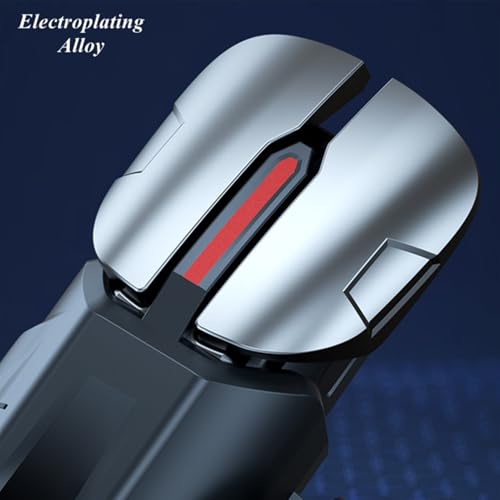 Gatillo de controlador de juego, herramienta móvil G21 de seis dedos con botón inteligente | Dispositivo de control de teléfono Plug and Play | Agarre de asistencia de deportes electrónicos para - imagen 9