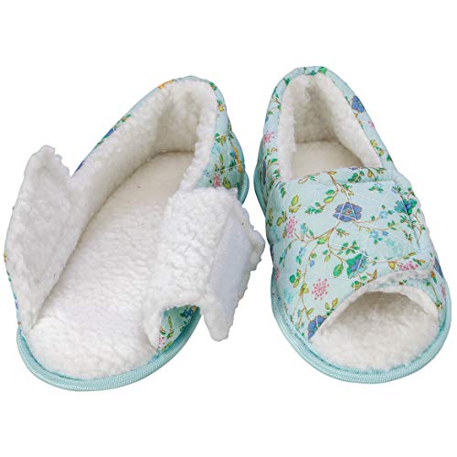 Fox Valley Traders Silver StepsTM Open Toe Edema Slippers3