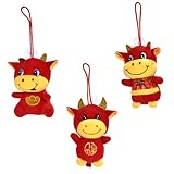 Mascotte chinoise du bœuf pour l'année – un processus méticuleux et un design d'apparence charmant, difficile à casser