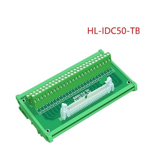 Cable IDC50 y bloque de terminales para montaje en riel DIN sin soporte 4