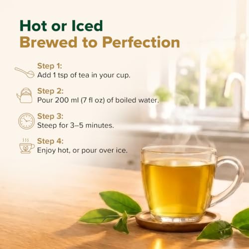 Image of VAHDAM Himalayan Green Tea Loose Leaf (12oz|170+ Cups) Long Leaf Green Tea