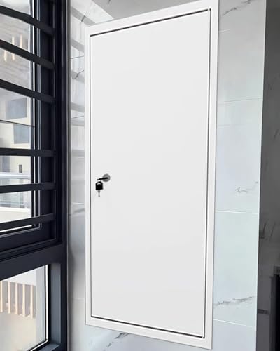 Drywall Large Access Panel Cover with Key & Lock, 18x30