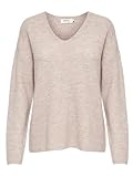 Only Jersey de Punto para Mujer ONLCAMILLA, Pumice Stone/Detalle: Melange, M