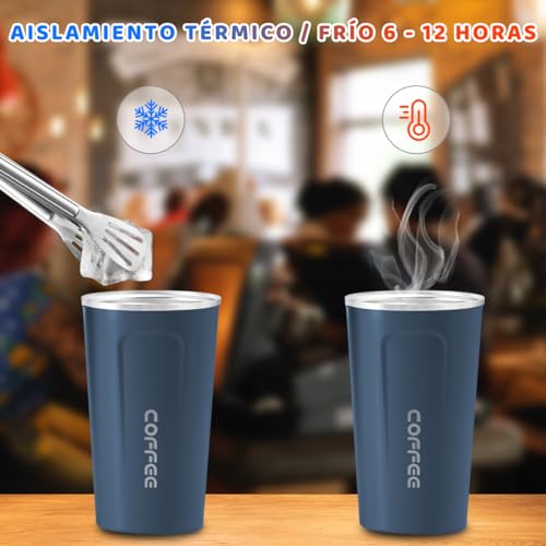 Consejos para Comprar Taza termica los 5 mejores. 12 taza termica marca MXCOCO (3)