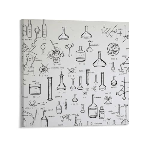 Peinture abstraite chimie moderne pour sublimer votre salon