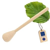 Een hamer met een houten handvat en een logo voor png psd. | Premium PSD