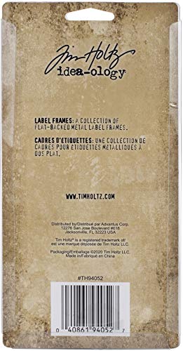 Tim Holtz - Advantus Idea-Ology Labelframe, Us:one Size, Label Frames #TOP1