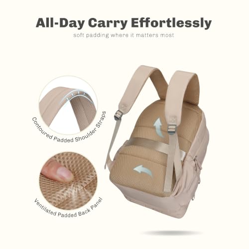 Mochila para portátil 16 pulgadas Hynes Eagle camel miniatura 4