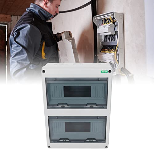 Boîte de disjoncteur étanche IP65 coffret de distribution transparent intérieur extérieur
