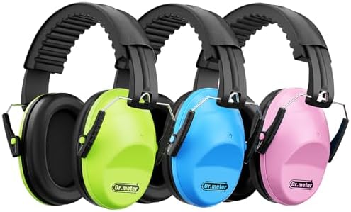 Dr.meter Ear Muffs for Noise Reduction: 27.4SNR Noise Cancelling ...
