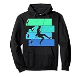 Klettern Kletterer Bouldern Bergsteigen Kinder Herren Pullover Hoodie