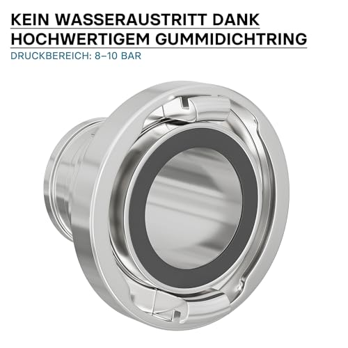 Schlauchkupplung Wiltec Storz Kupplung C 52 mm Druckkupplung