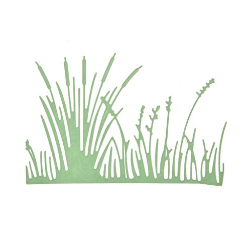 Hukai Grass Cutting Dies Stencil for DIY Scrapbooking Embossing Paper Card Home Decor,Good Gift for Your Kids to Cultivate Their Hands-on Ability