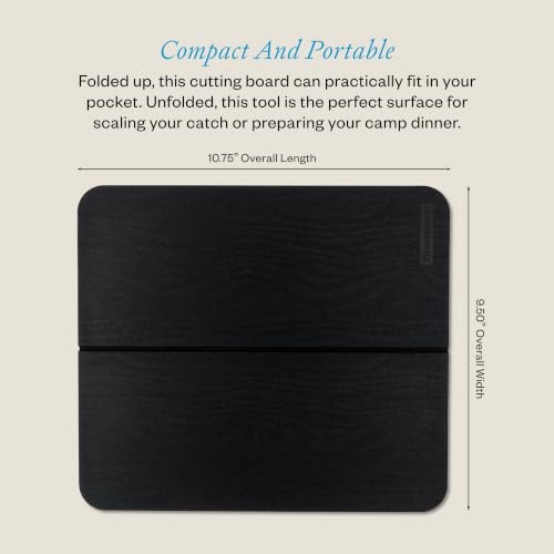 Tabla de Cortar Plegable Rectangular 27x24 cm Negra miniatura 3
