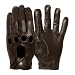 Pratt and Hart Touchscreen Leather Driving Gloves Size S Color Brown