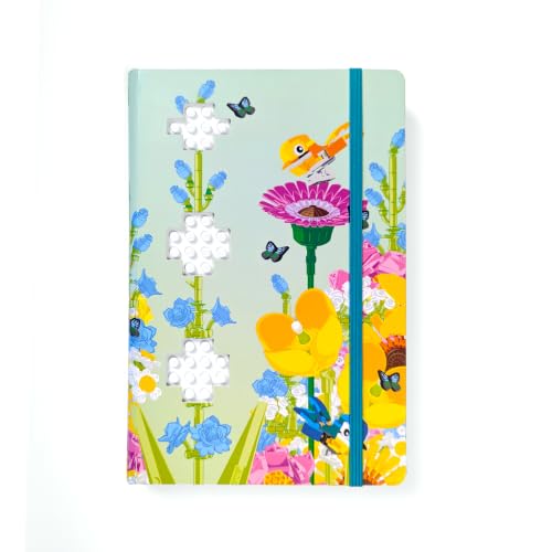 Image of IQ LEGO Stationery Botanical Reclaim & Recycle Dotted Notebook with Gel Pen (53502)